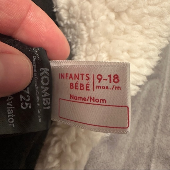 Kombi Infant Brown Plaid Aviator Winter Hat With Ears Size 9-18 Months - Picture 14 of 14